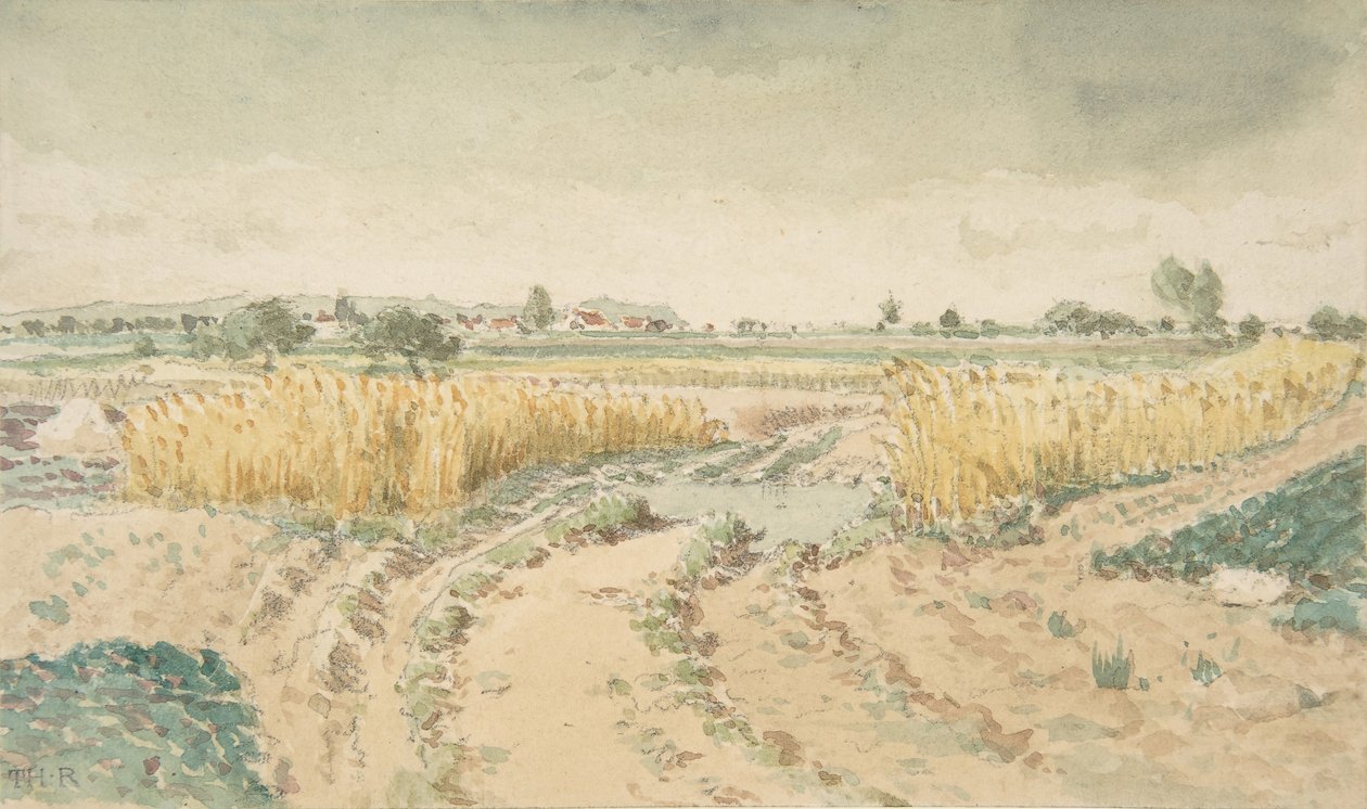 व्हीटफील्ड्स, 1865। द्वारा थिओडोर रूसो