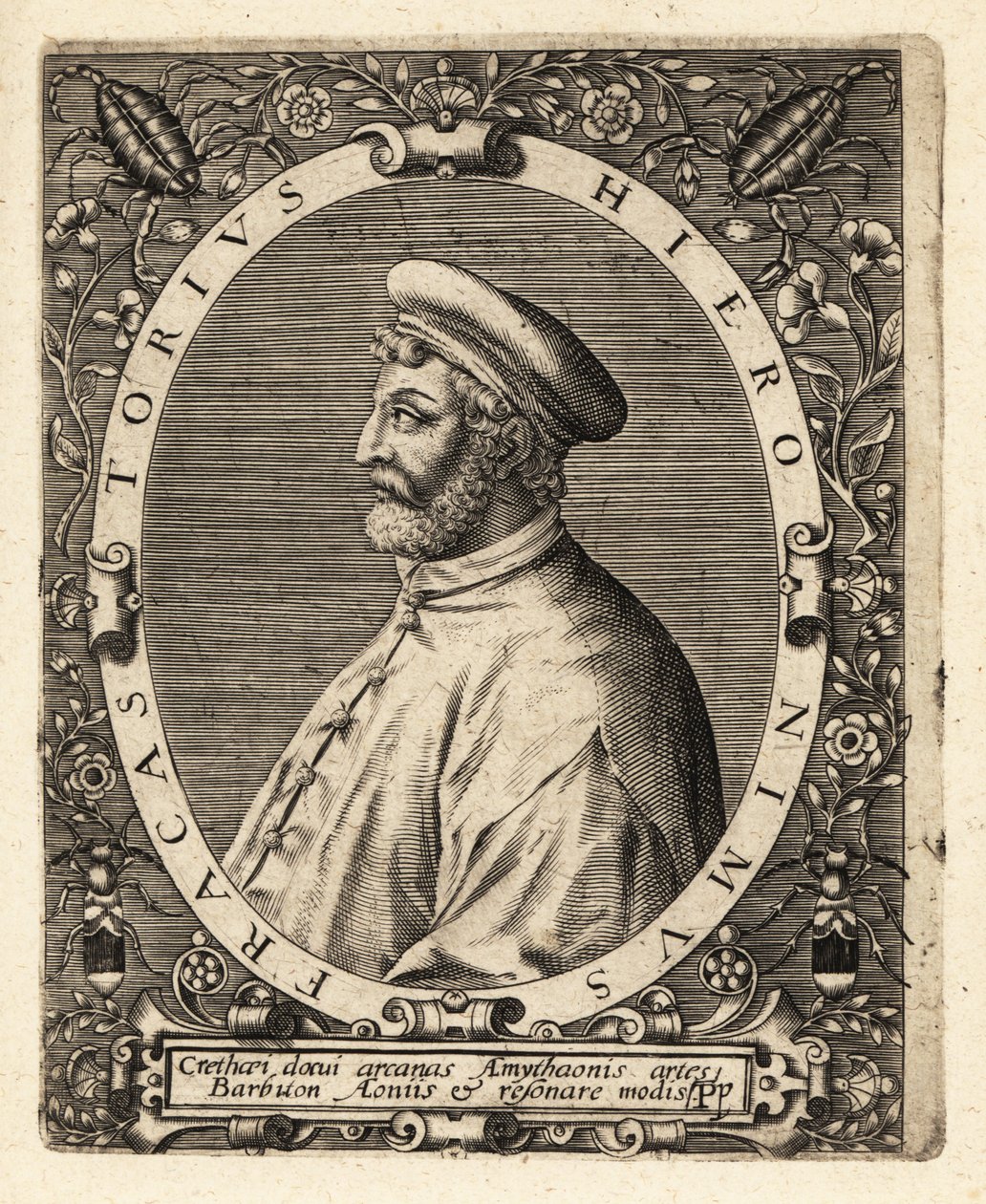 Girolamo Fracastoro, इतालवी चिकित्सक द्वारा थियोडोर डी ब्राय