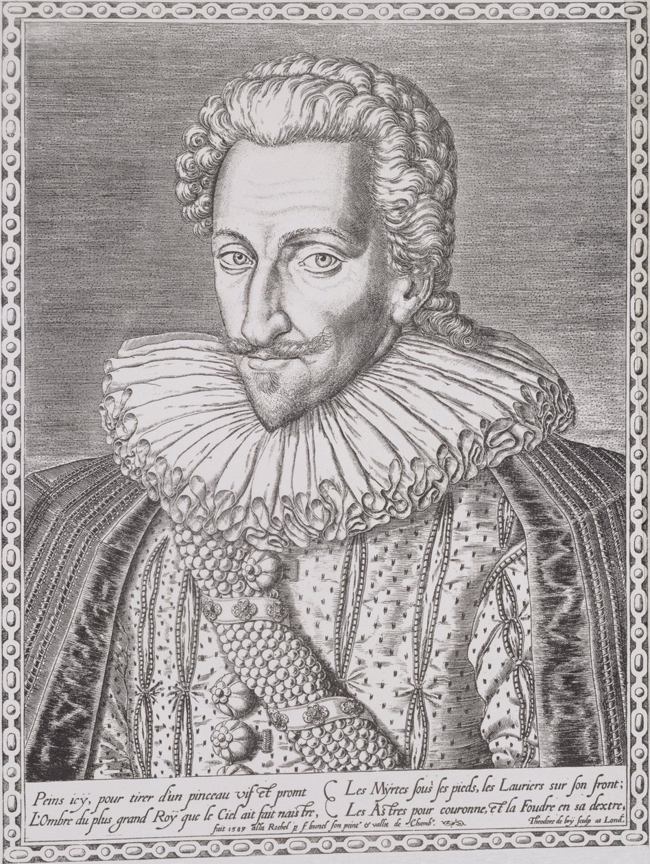 हेनरी IV (1553-1610) नवरे के राजा के रूप में 1589 द्वारा थियोडोर डी ब्राय
