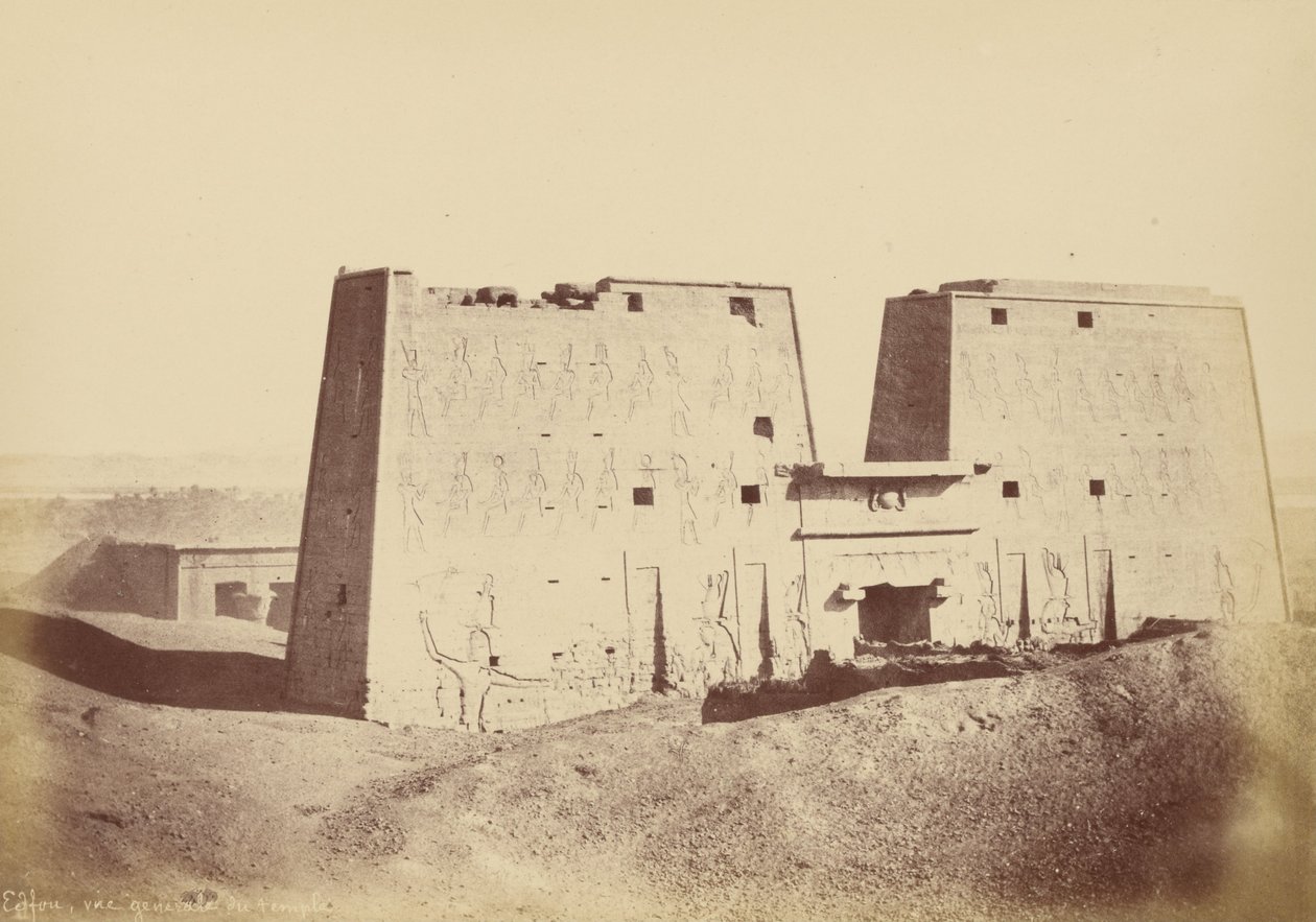 एडफू के मंदिर का अवलोकन द्वारा थियोडुले देवरिया