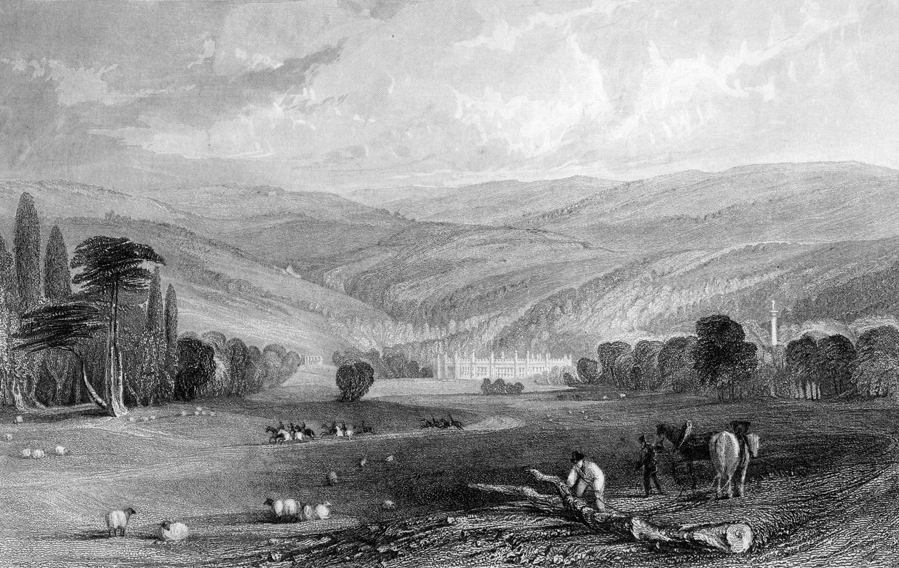 जिब्रस, डरहम काउंटी, 1835 द्वारा थॉमस एलोम
