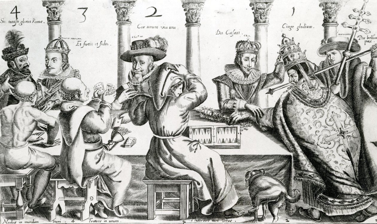 Royal und Ecclesiastical Gamers, c.1609 द्वारा थॉमस कॉकसन