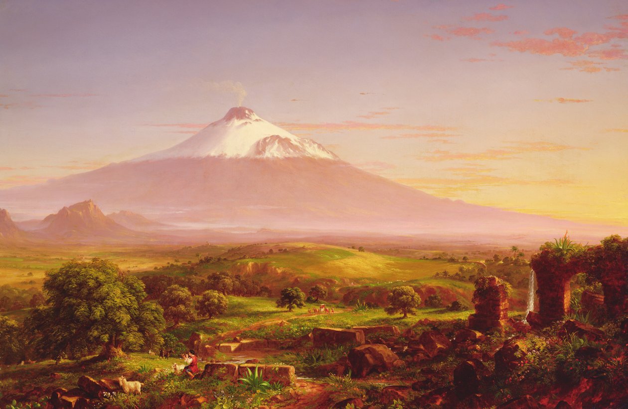 माउंट एटना, 1842 द्वारा थॉमस कोल