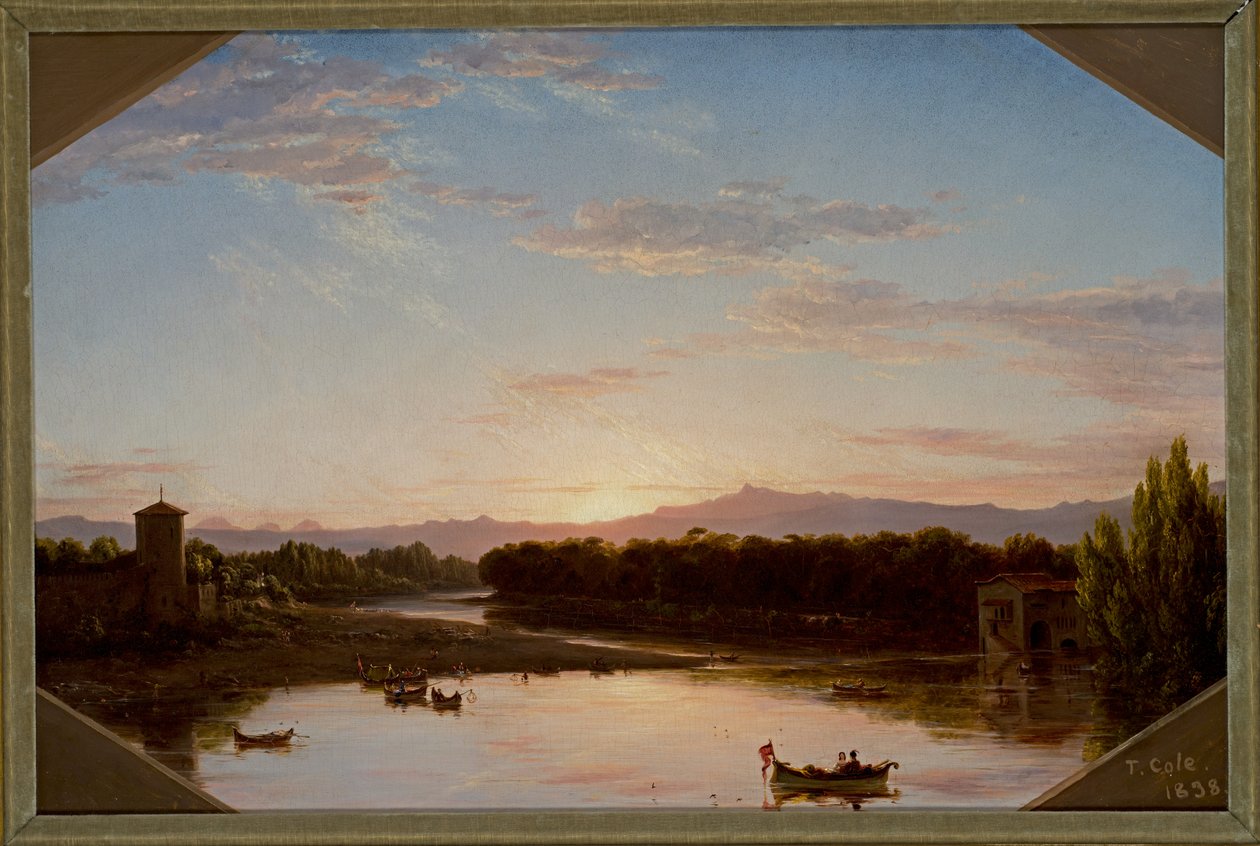 अर्नो पर देखें, 1838 द्वारा थॉमस कोल