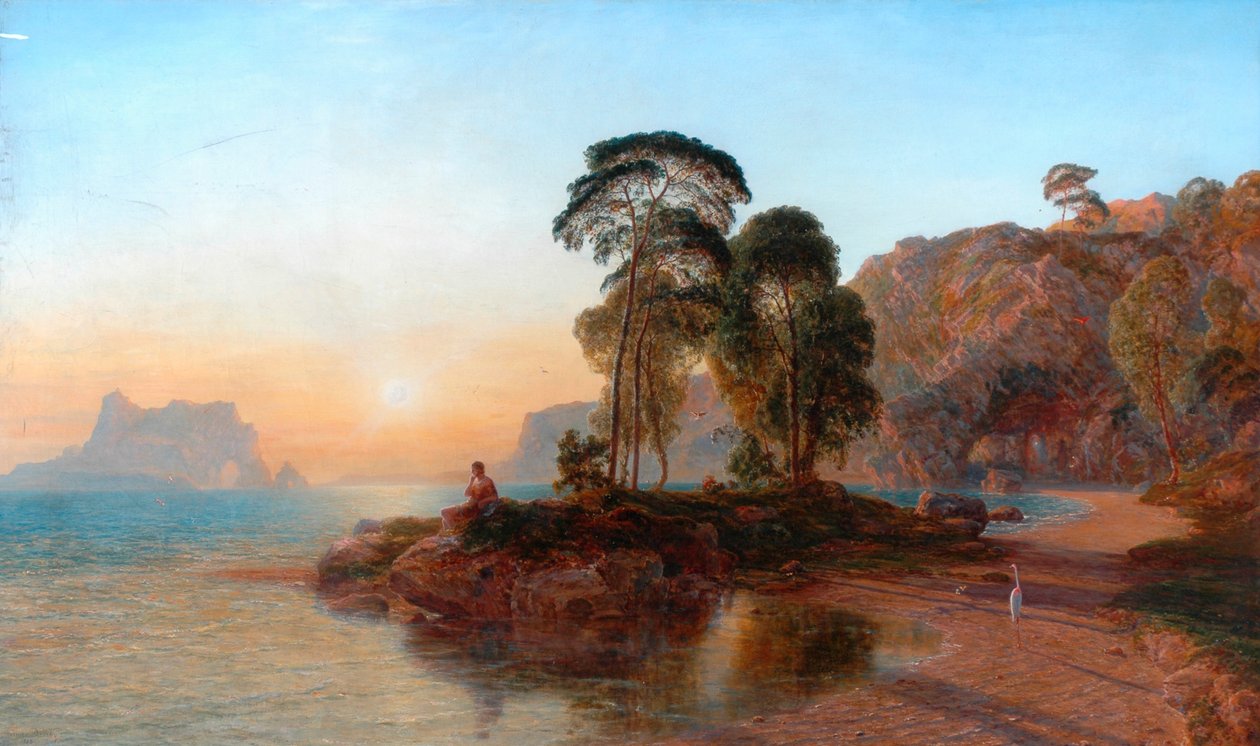 जल दृश्य, 1858 द्वारा थॉमस डेनबी
