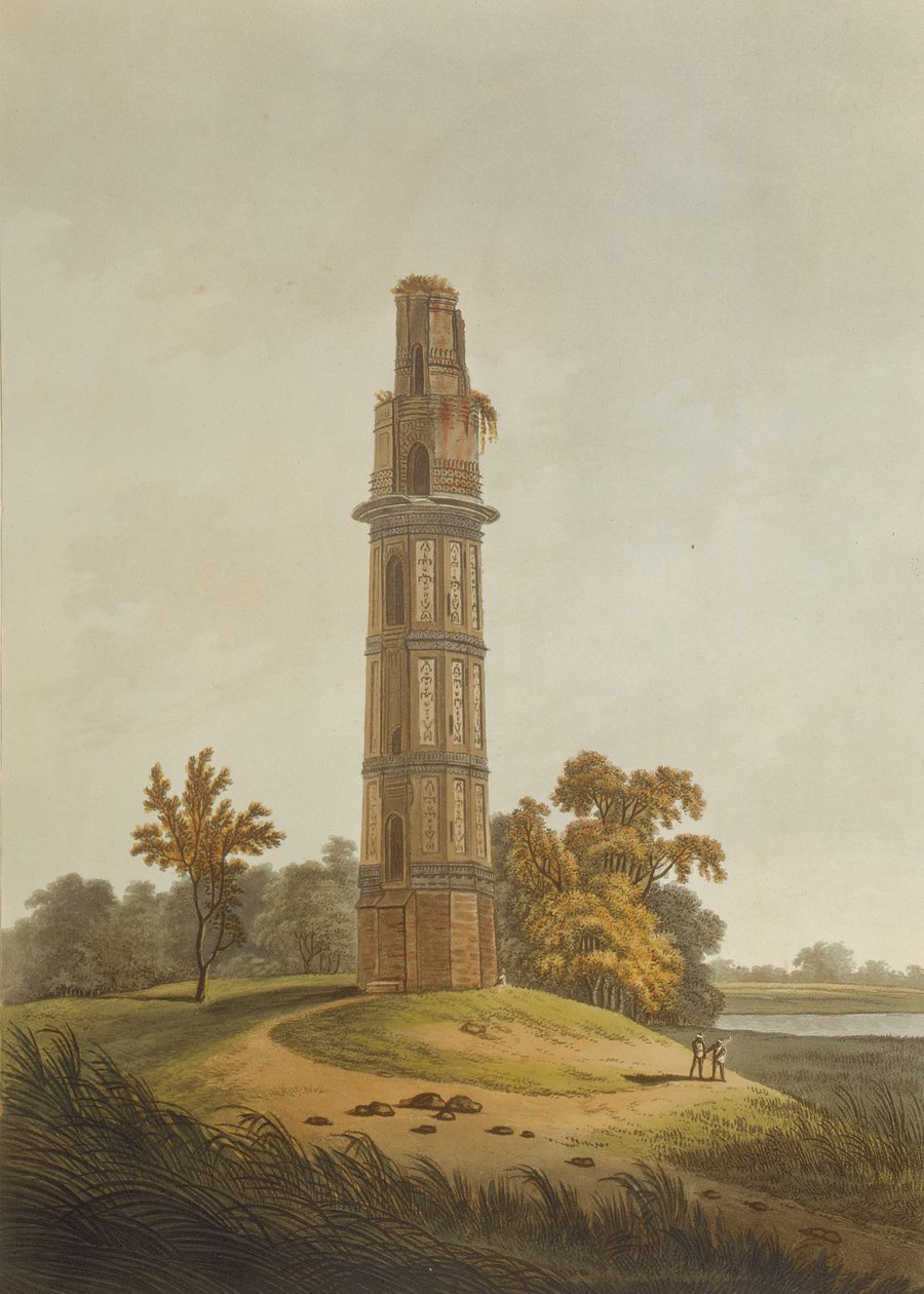 एक पैगोडा, जोसफ कॉन्स्टेंटाइन स्टैडलर (fl.1780-1812) पब द्वारा उकेरा गया। एडवर्ड ओरमे द्वारा (१--४-सी .१ 180२०) १ (०४ द्वारा थॉमस डेनिएल