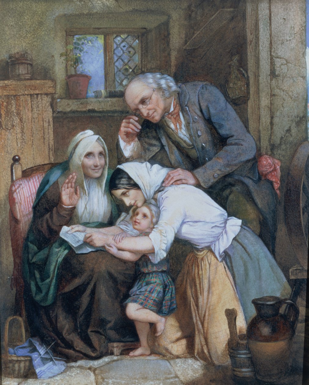 गुड न्यूज, 1863 द्वारा थॉमस फ़ेड