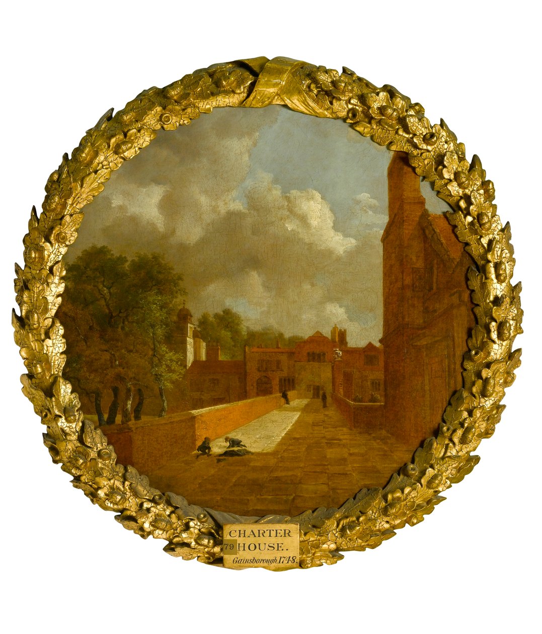 द चार्टरहाउस, लंदन, c.1748 द्वारा थॉमस गेन्सबोरो
