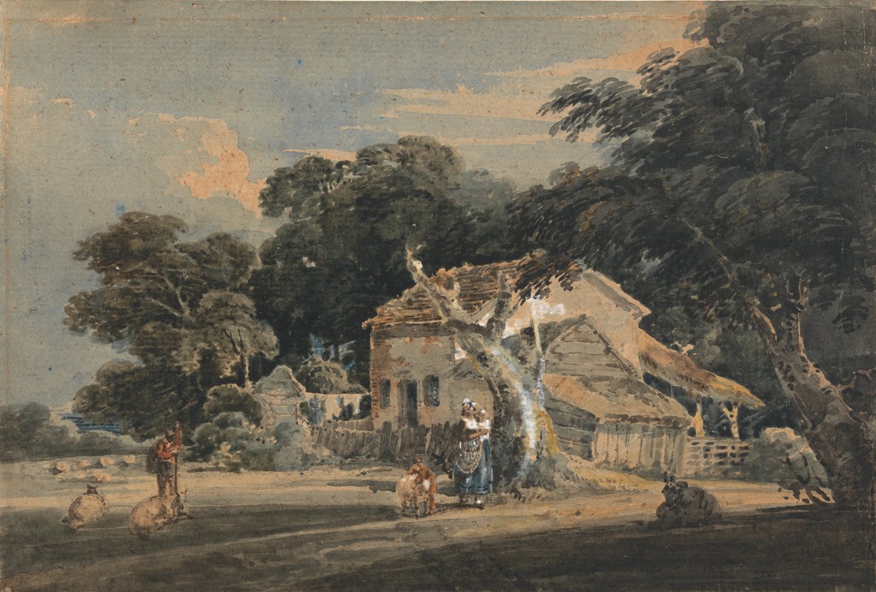 एक Devonshire फार्म द्वारा थॉमस गिर्टिन