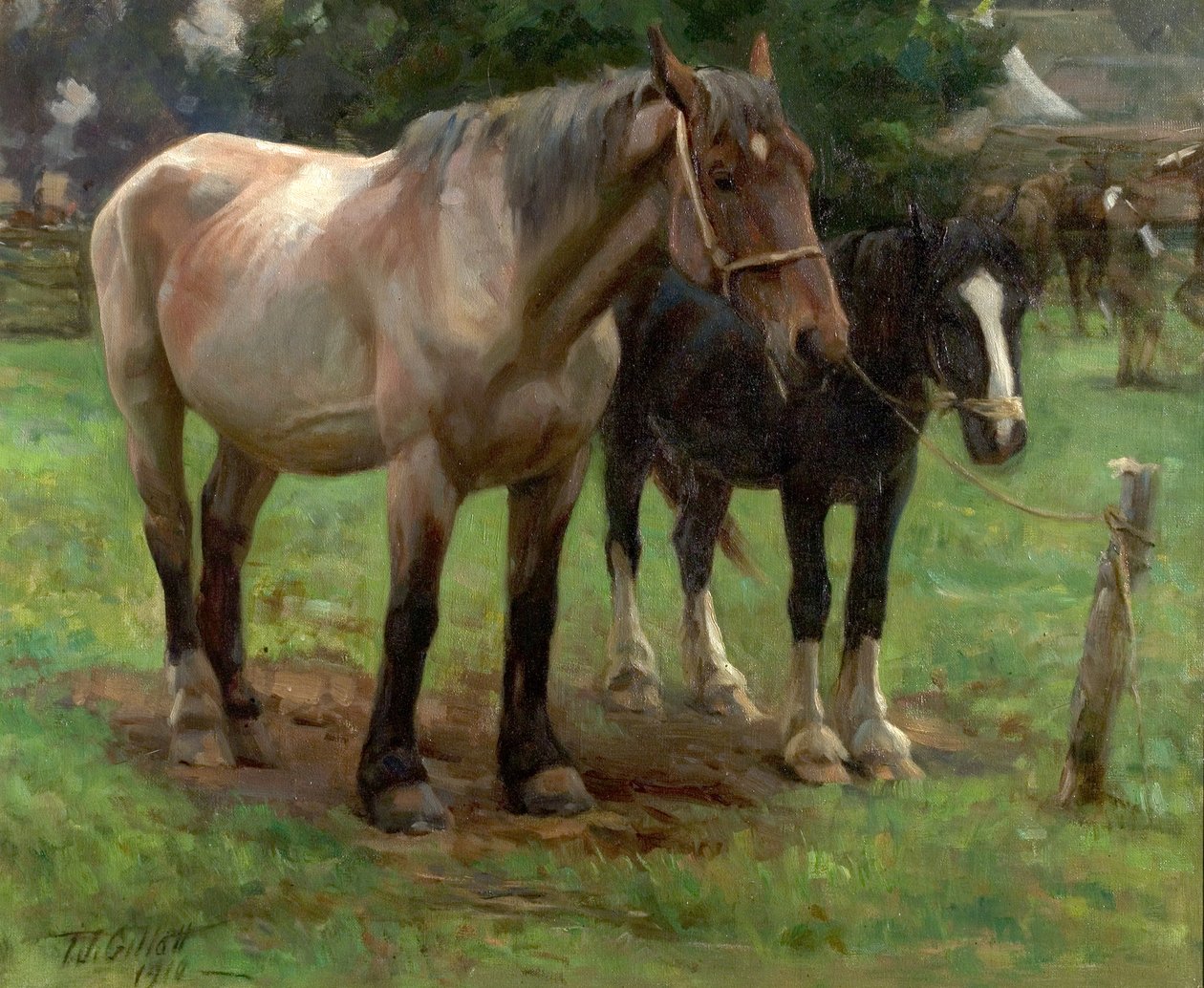 एक देश मेला, 1910 द्वारा थॉमस जे। गिलोट