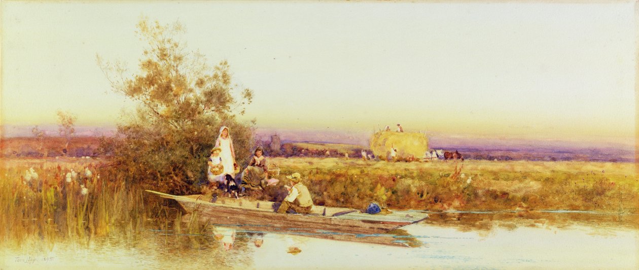 पंट में, 1895 द्वारा थॉमस जेम्स लॉयड