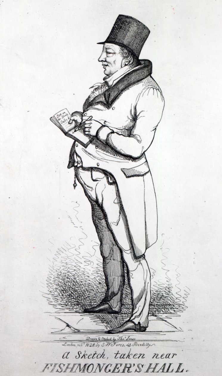 विलियम क्रॉकफोर्ड, 1828 द्वारा थॉमस जोन्स