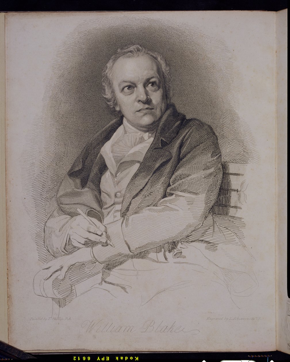 विलियम ब्लेक (1757-1827) लुइगी शियावोनेटी (1765-1810) द्वारा उत्कीर्ण द्वारा थॉमस फिलिप्स