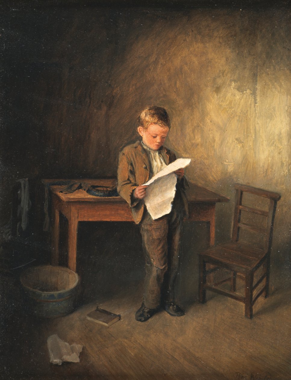 समाचार पढ़ना, 1856-1886 द्वारा थॉमस वेबस्टर