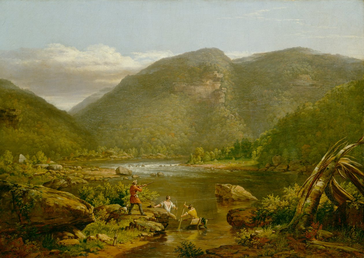 क्रो नेस्ट, 1848 द्वारा थॉमस वर्थिंगटन Whittredge
