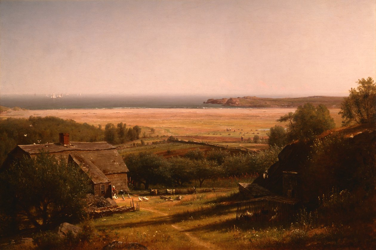 सागर द्वारा घर, 1872 द्वारा थॉमस वर्थिंगटन Whittredge