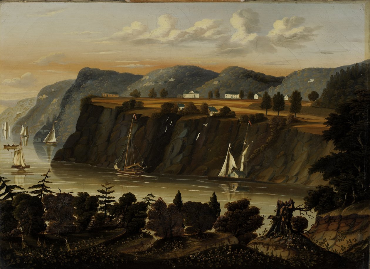 पश्चिम बिंदु, 1840-1860 का दृश्य द्वारा थॉमस चेम्बर्स
