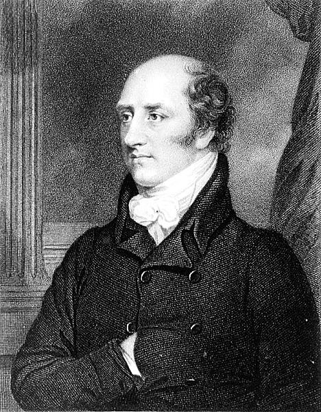 जॉर्ज कैनिंग का पोर्ट्रेट (1770-1827) विलियम होल्ट द्वारा उकेरा गया (उत्कीर्णन) (b/w फोटो) द्वारा थॉमस (बाद में) स्टीवर्डसन