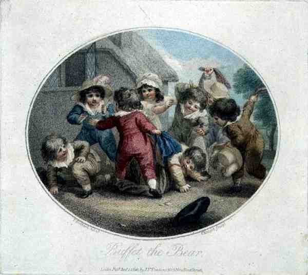 बफे द बियर, चार्ल्स नाइट (1743-सी.1826), पब द्वारा उकेरा गया। जेएफ टॉमकिंस द्वारा द्वारा थॉमस (बाद में) स्टोथर्ड