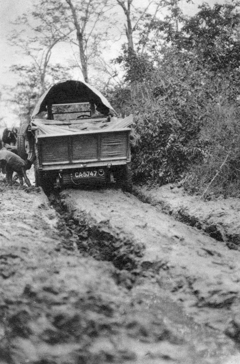 मिट्टी के माध्यम से जुताई, तुलावे से डेट्ट, दक्षिणी रोडेशिया, c1924-c1925 1927। द्वारा थॉमस ए। ग्लोवर