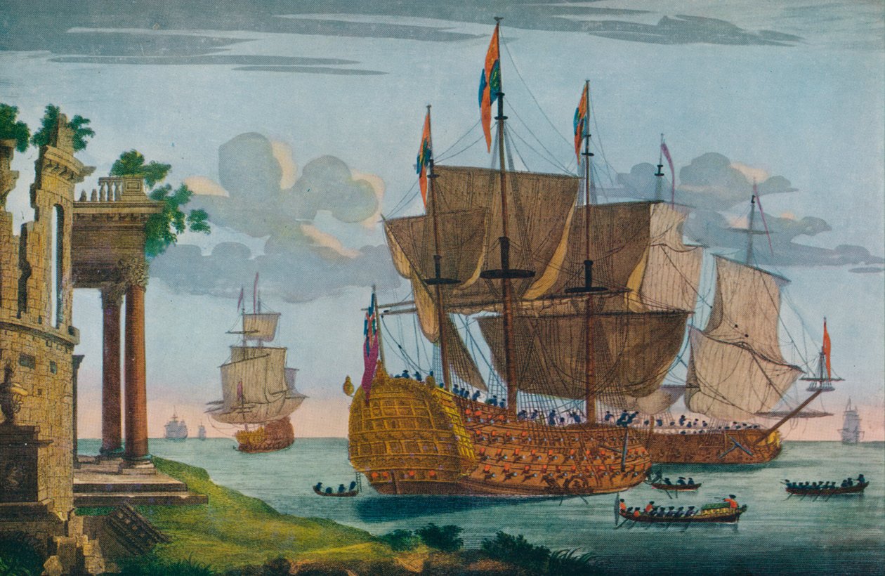 द रॉयल ऐनी, c1705 द्वारा थॉमस बैस्टन