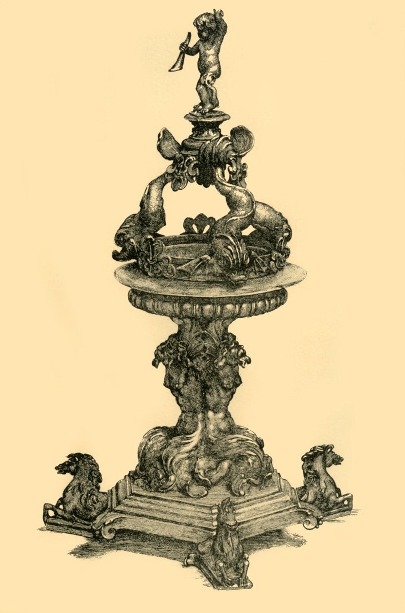 रजत तालिका आभूषण, 1680-1699, 1881। द्वारा थॉमस बेंजामिन केनिंगटन