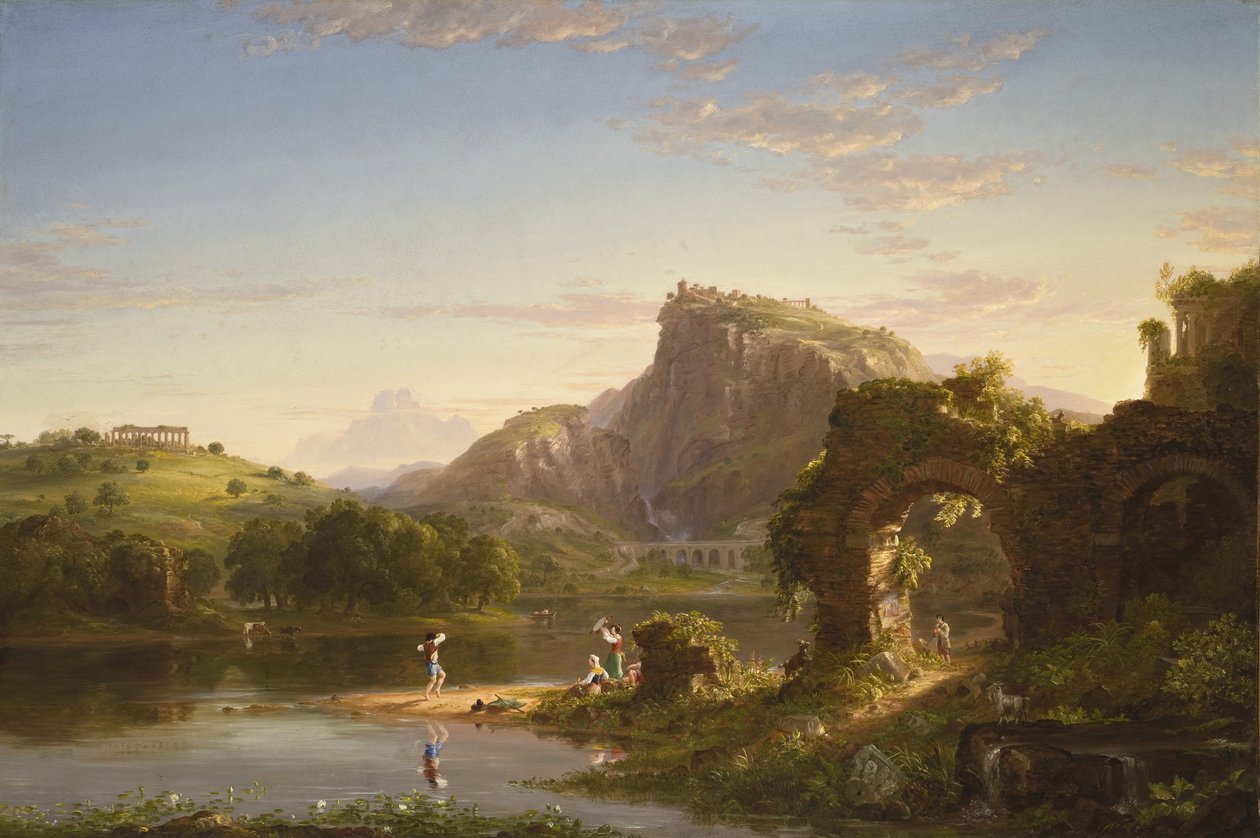 लालेग्रो, 1845 द्वारा थॉमस कोल
