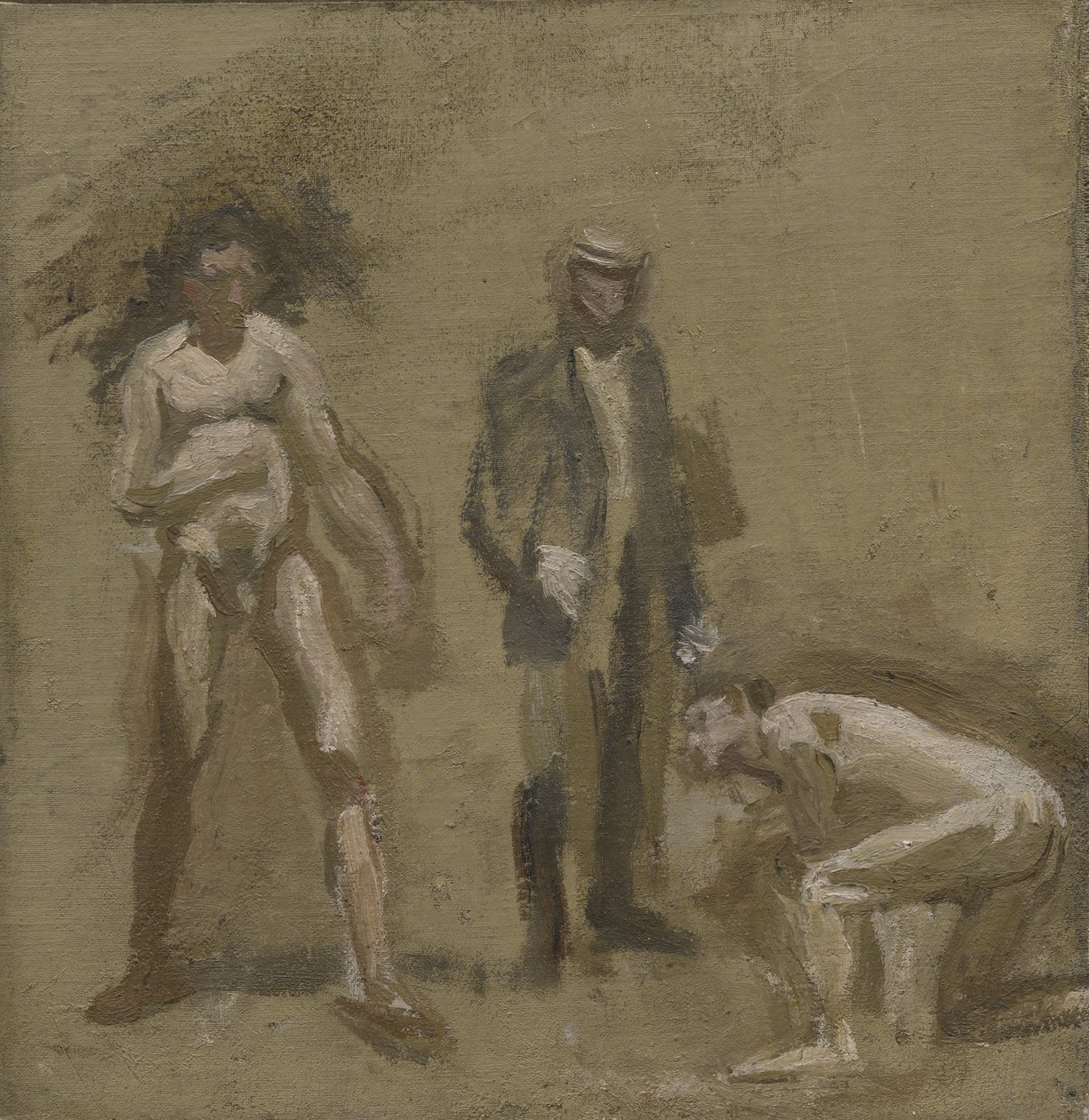 गणना, अध्ययन, 1898 लेना द्वारा थॉमस एकिंस
