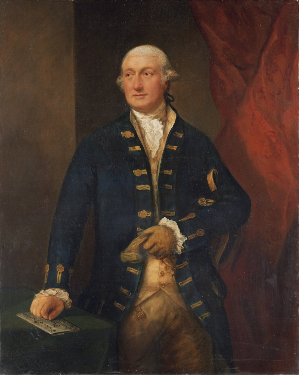 एडमिरल थॉमस ग्रेव्स, 1785 द्वारा थॉमस गेन्सबोरो