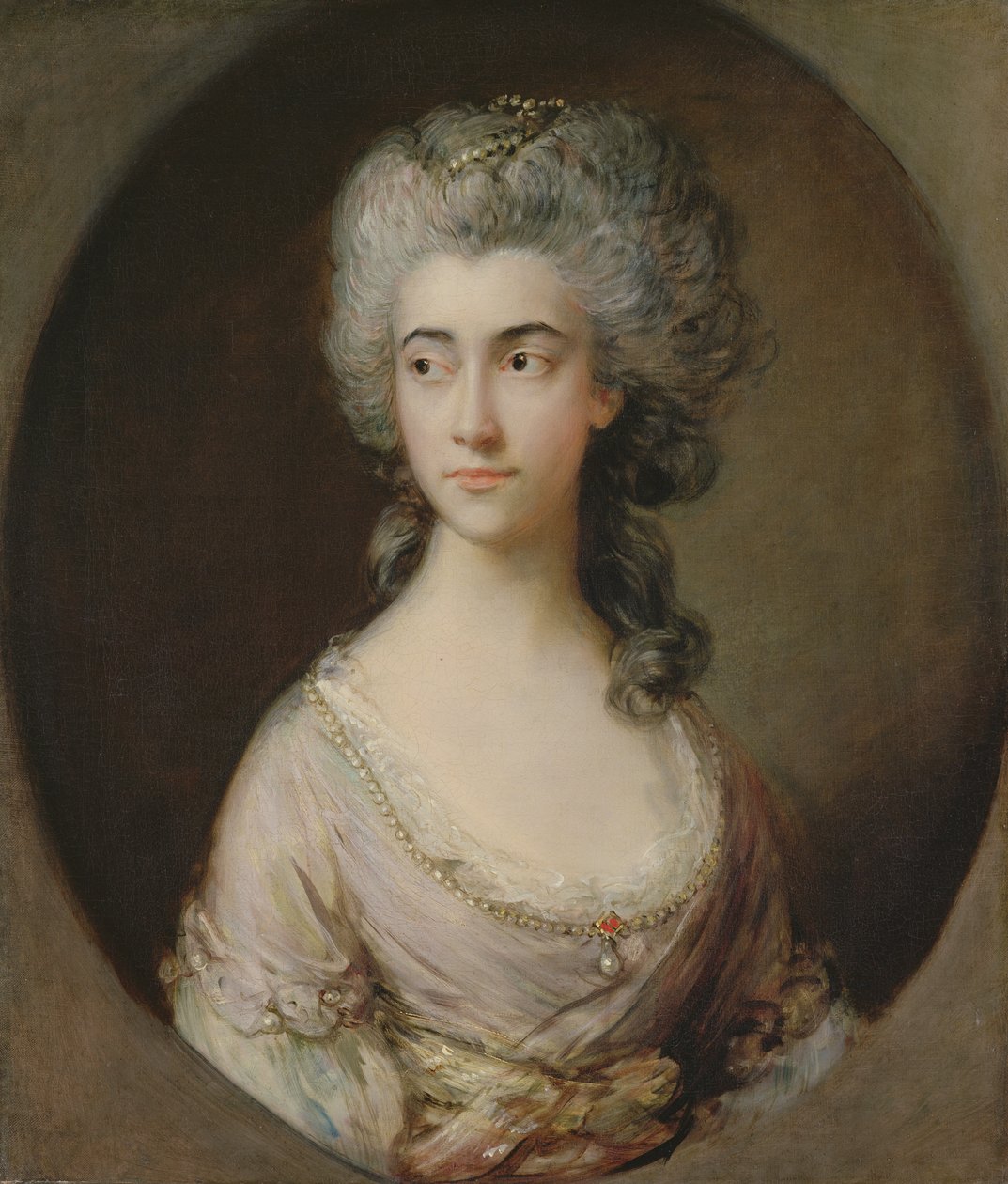 मैरी हेबर्डन, c.1777 (कैनवास पर तेल) द्वारा थॉमस गेन्सबोरो