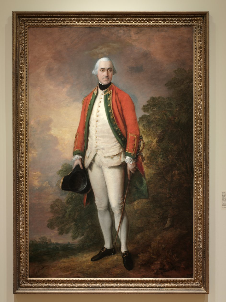 जॉर्ज पिट का पोर्ट्रेट, पहला लॉर्ड रिवर, c.1768-1769 द्वारा थॉमस गेन्सबोरो