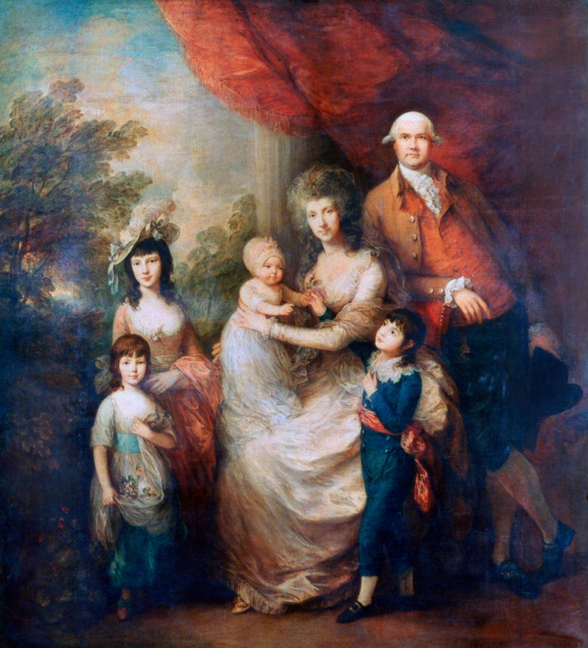 द बैली फैमिली, c1784 द्वारा थॉमस गेन्सबोरो
