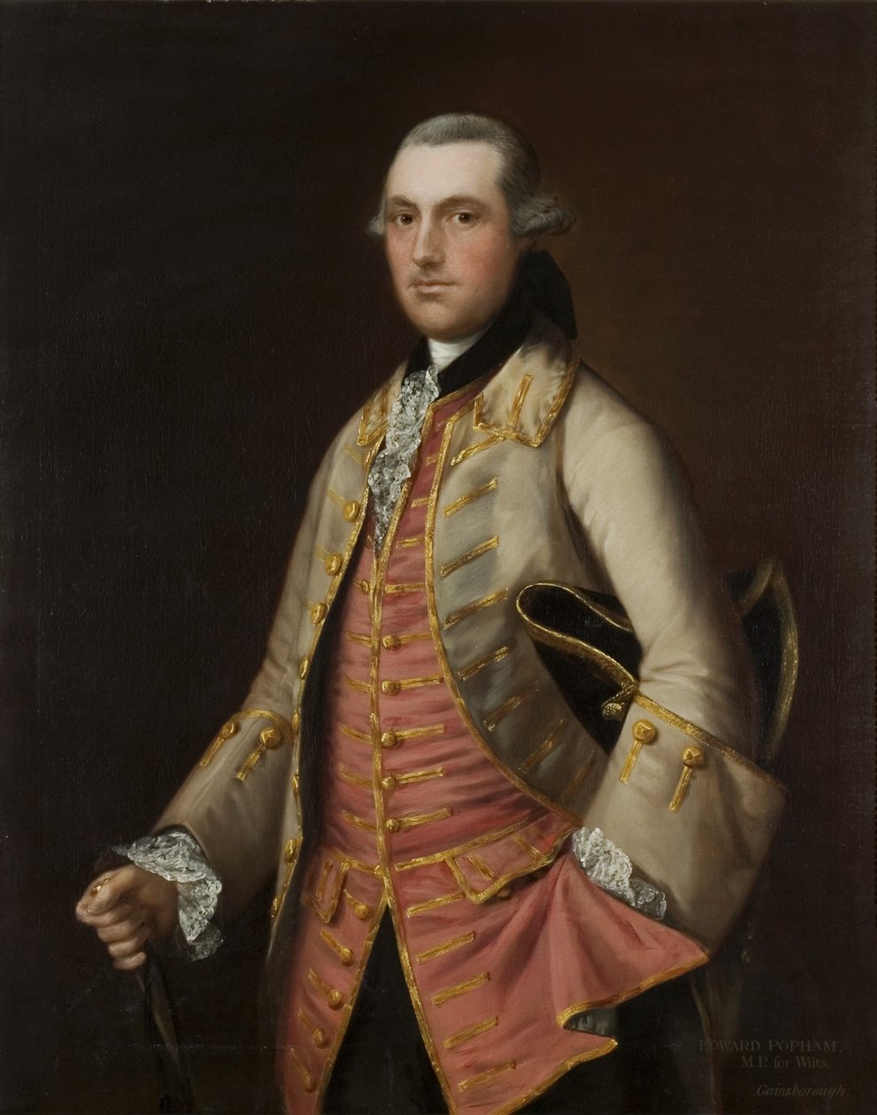 विलियम लेबोर्न लेबोर्न, c.1763 (कैनवास पर तेल) द्वारा थॉमस गेन्सबोरो