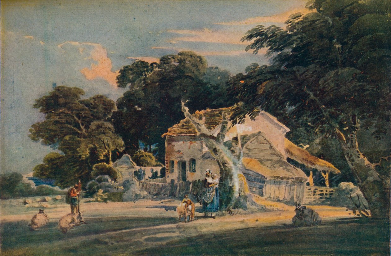 Devonshire Farm, c1798 द्वारा थॉमस गिर्टिन
