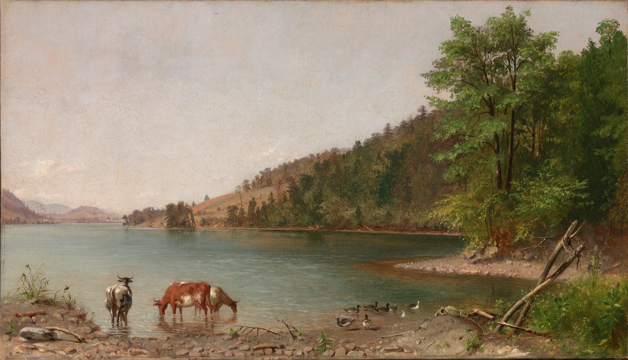 छोटा लैंडस्केप, 1862। द्वारा थॉमस हिक्स