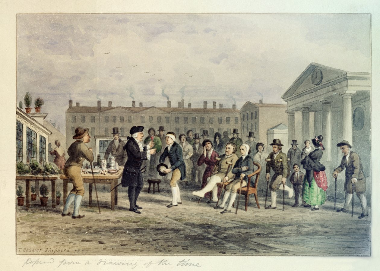 द क्वैक डॉक्टर, 1857 द्वारा थॉमस होसमर शेफर्ड