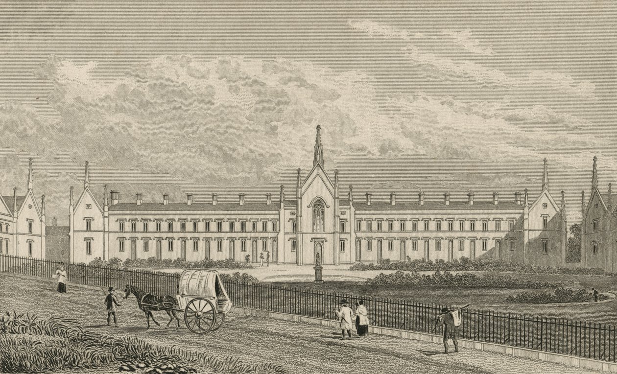 व्हिटिंगटन अल्म्सहाउस हाईगेट, 1827 द्वारा थॉमस होसमर शेफर्ड