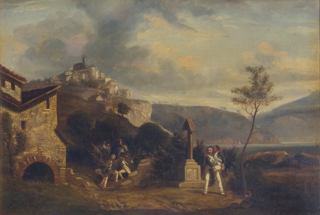 नेपोलियन युद्धों में एक घटना, 1830-1882 द्वारा थॉमस जोन्स बार्कर