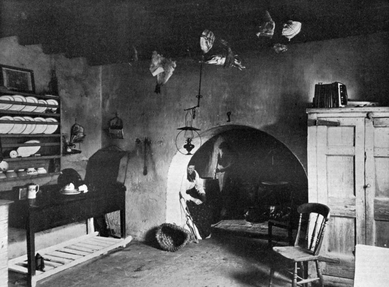एक खेत की रसोई, ओर्कनेय, स्कॉटलैंड, 1924-1926 द्वारा थॉमस केंट