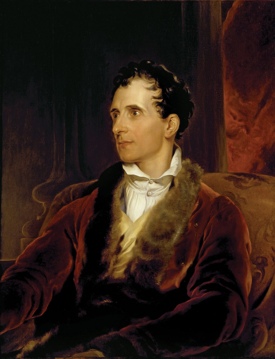 एंटोनियो कैनोवा, मार्चेस डी'इस्ट्रिया, c.1822-23 (कैनवास पर तेल) द्वारा थॉमस लॉरेंस
