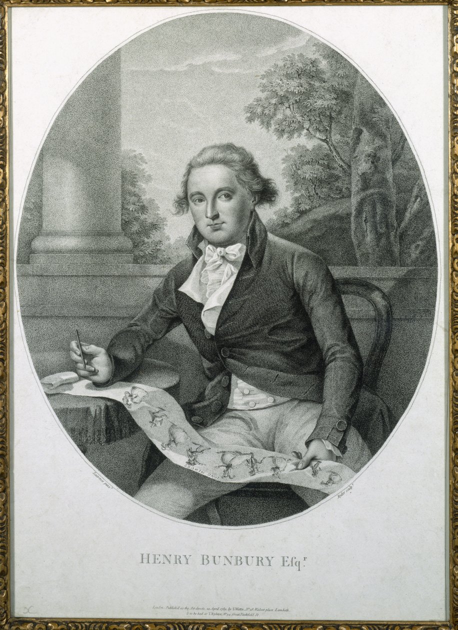 हेनरी विलियम बनबरी, थॉमस राइडर (1746-1810) 1789 द्वारा उत्कीर्ण द्वारा थॉमस लॉरेंस