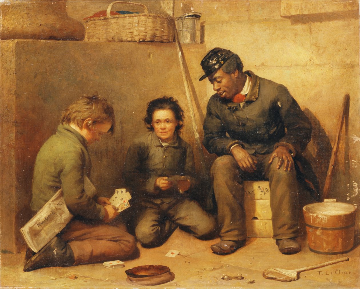 हाई-जैक-गेम, c.1861 द्वारा थॉमस लेक्लेयर