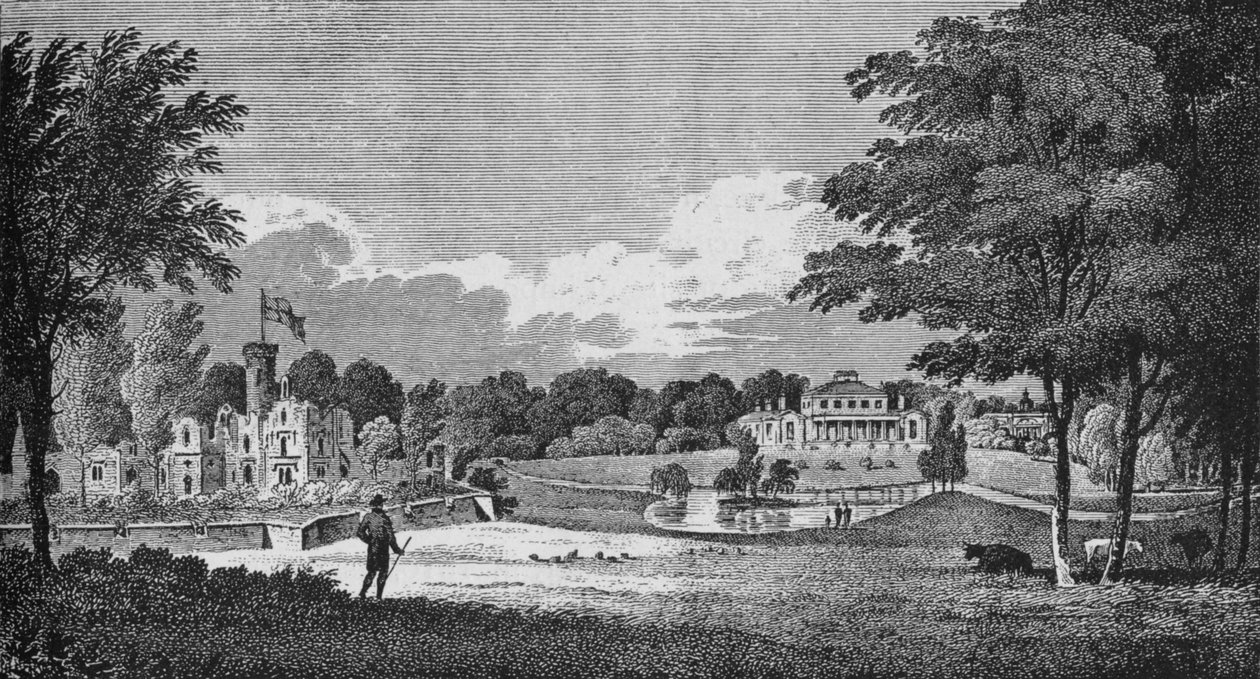 मंडप, हंस प्लेस, चेल्सी, c1810 1911 द्वारा थॉमस मान बेनेस