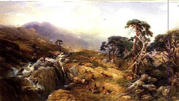Trossachs . में बेन वेन्यू द्वारा थॉमस माइल्स रिचर्डसन