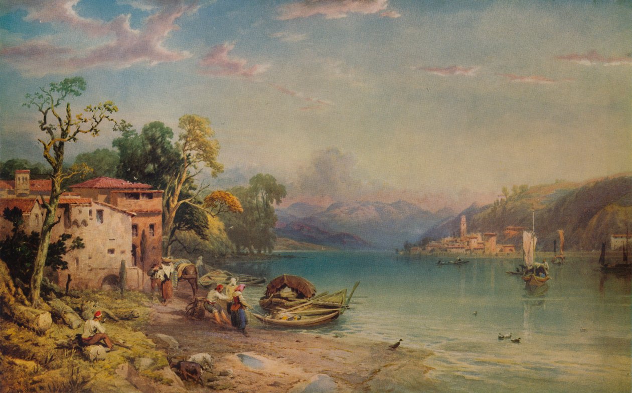 बेलगियो की ओर देख रहे हैं, c1845 द्वारा थॉमस माइल्स रिचर्डसन II