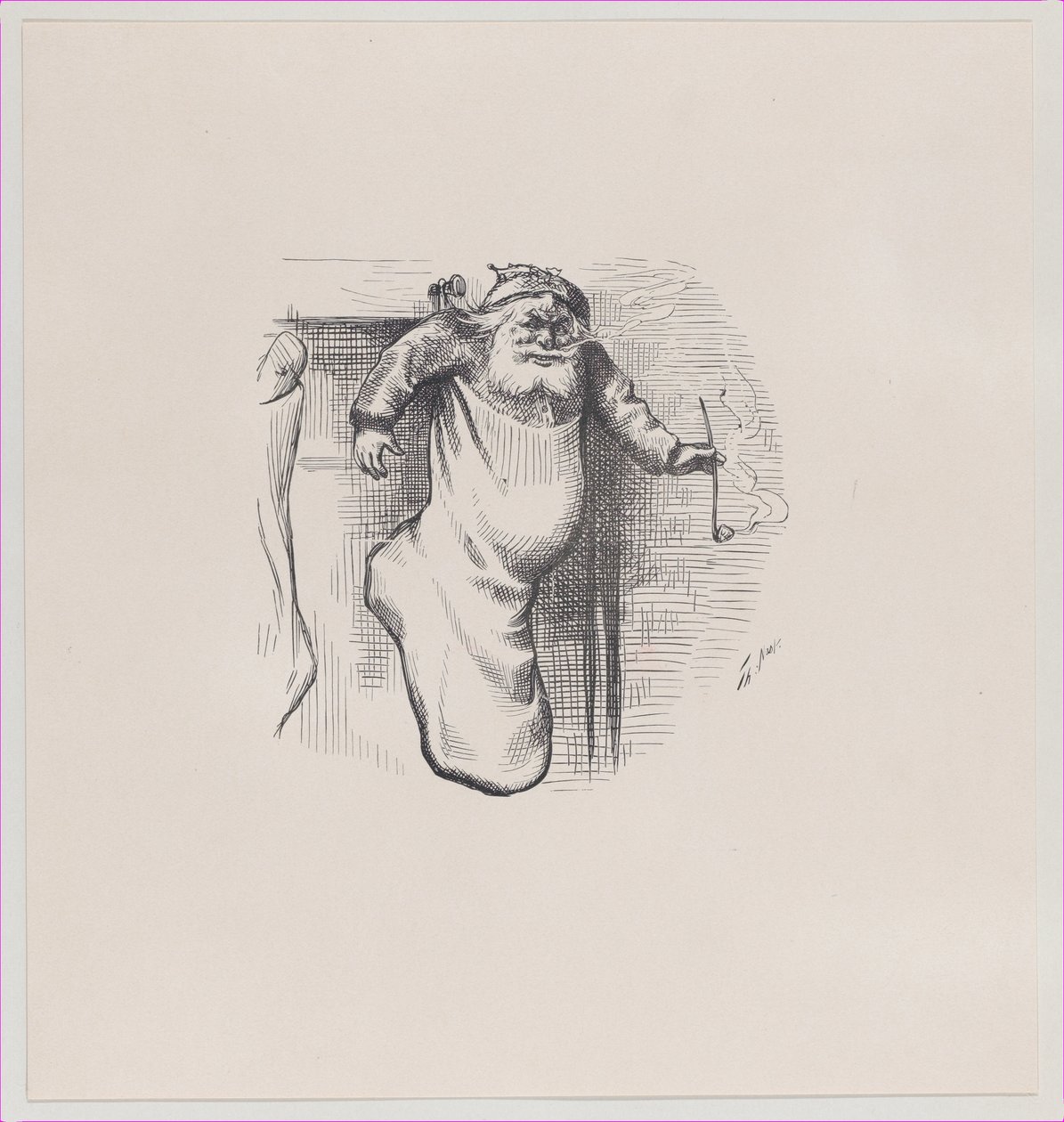 ए स्टॉकिंग फुल, 4 जनवरी, 1879।, 4 जनवरी, 1879। द्वारा थॉमस नास्ट