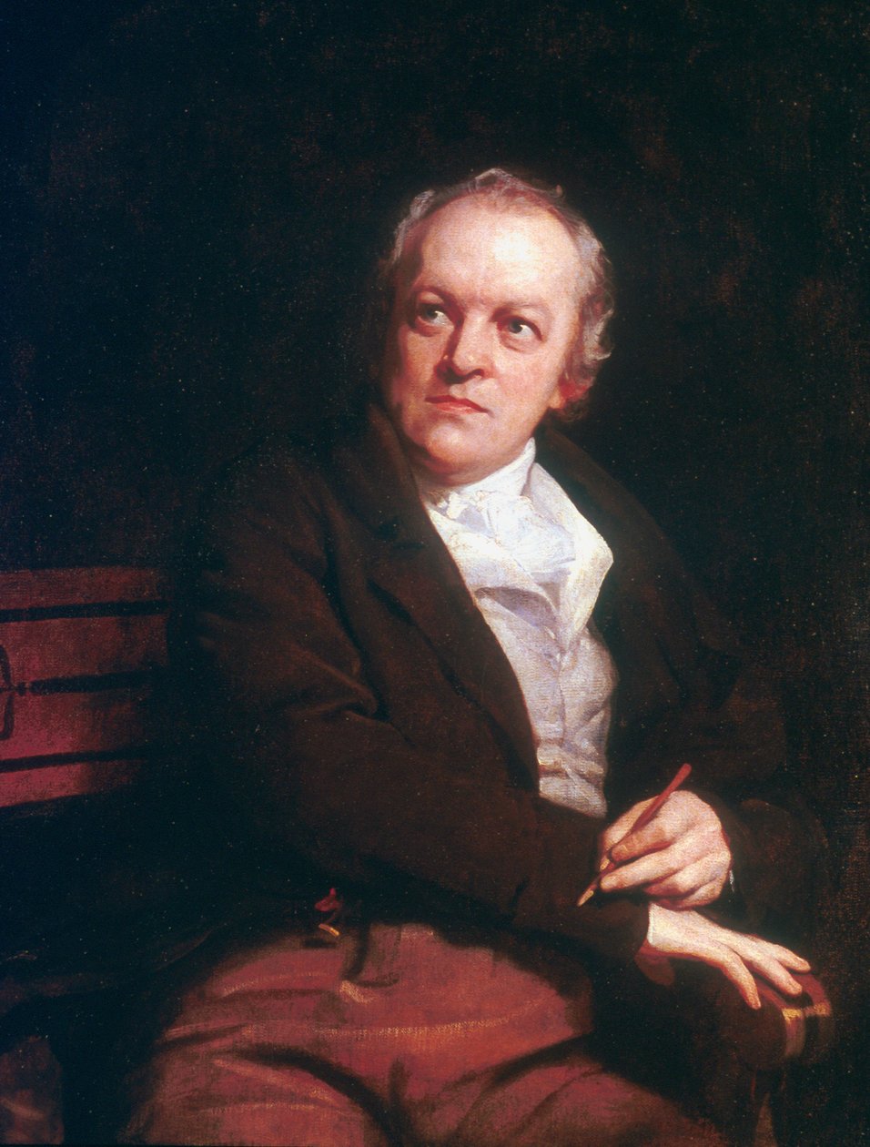विलियम ब्लेक, अंग्रेजी रहस्यवादी, कवि, कलाकार और उत्कीर्णक, 1807 द्वारा थॉमस फिलिप्स