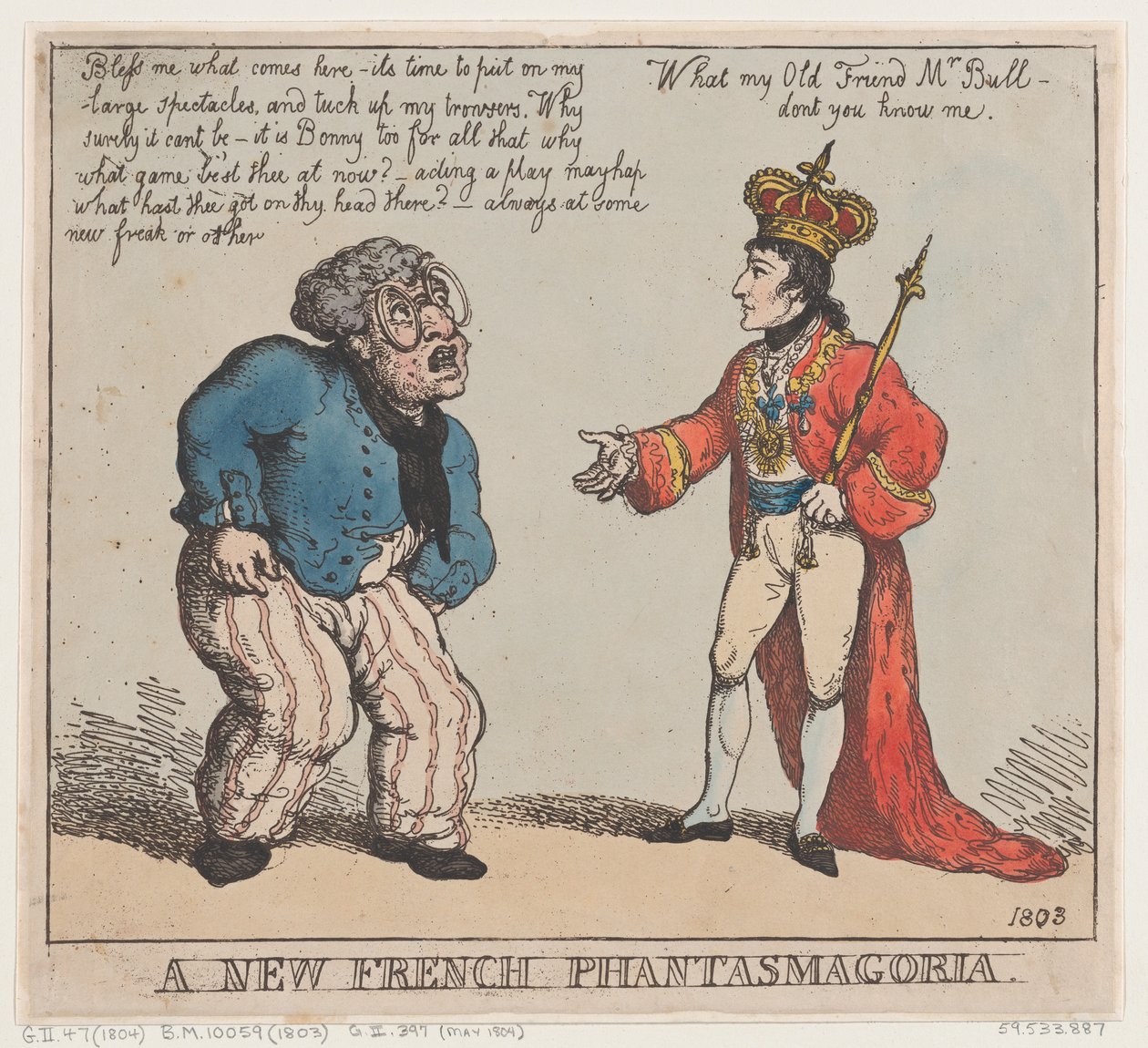 ए न्यू फ्रेंच फैंटमसागोरिया, 1803, 1803। द्वारा थॉमस रोलैंड्सन