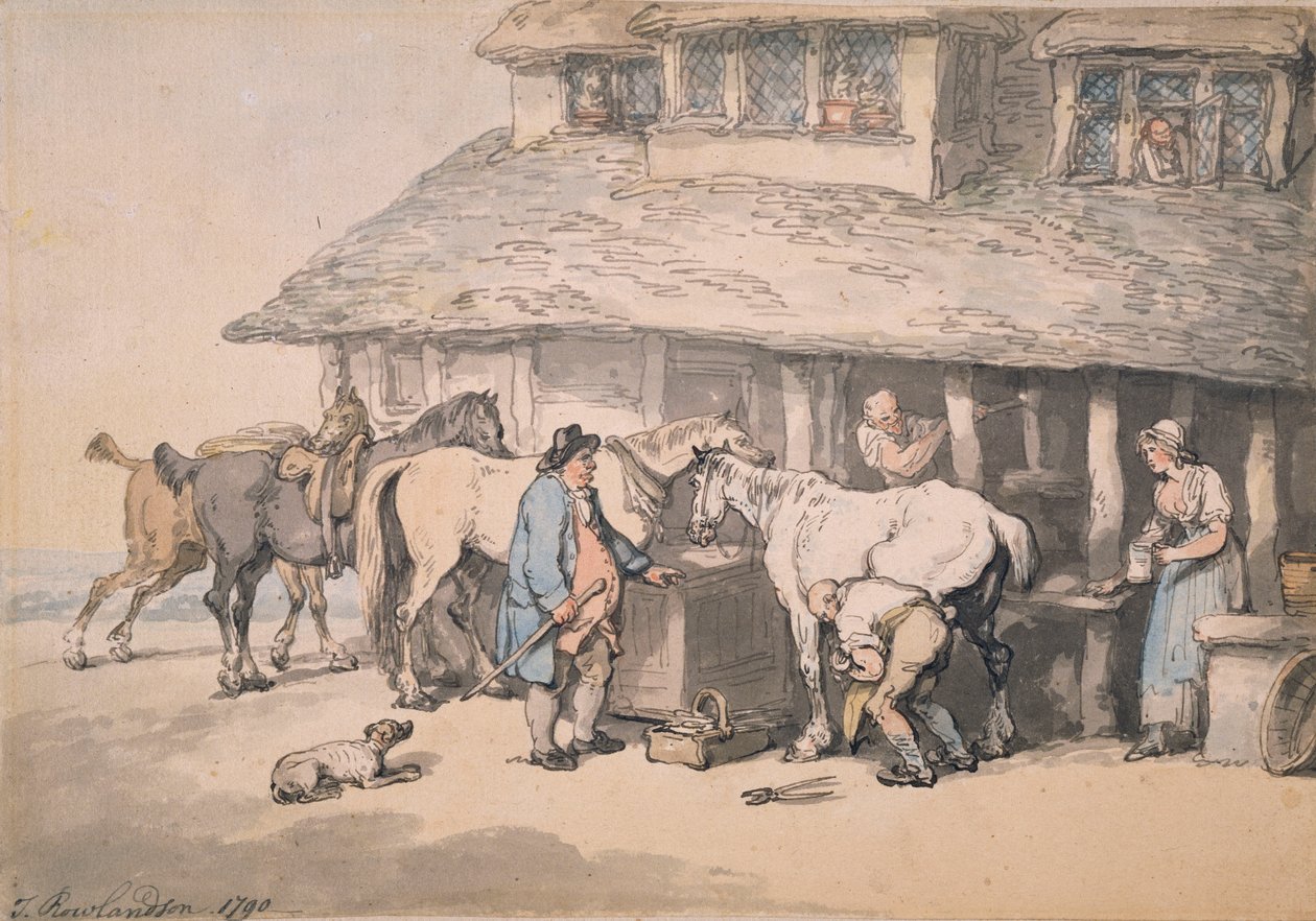 फोर्ज में, 1790 द्वारा थॉमस रोलैंड्सन