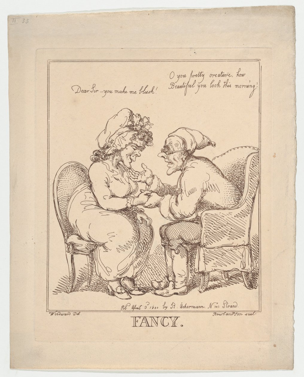 फैंसी, 20 जुलाई, 1801।, 20 जुलाई, 1801। द्वारा थॉमस रोलैंड्सन